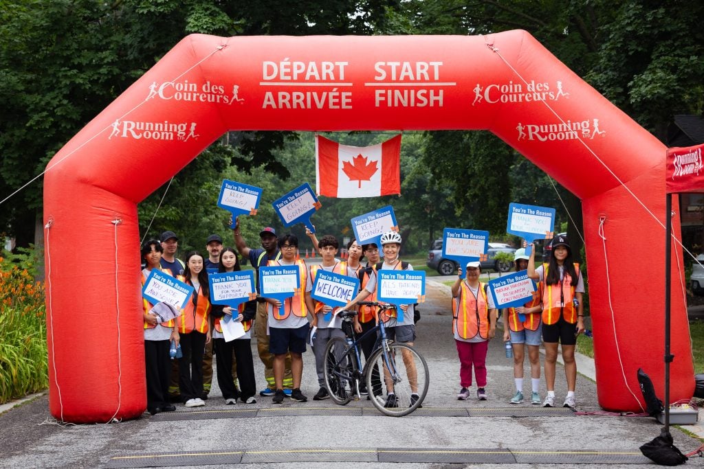 5K Run/Walk for Lynne started on Eckardt St. in Unionville.